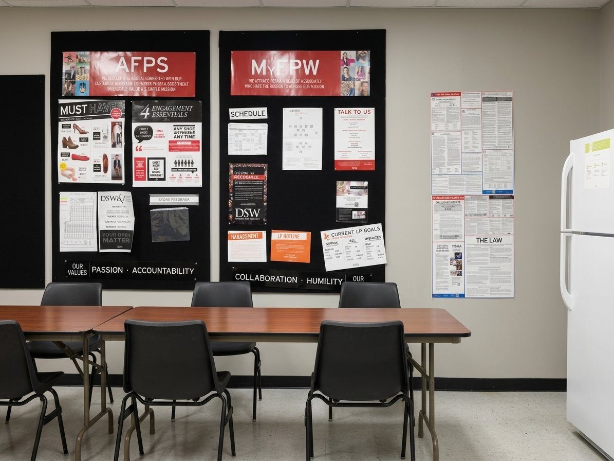 DSW sales floor finishing, Yonkers, NY